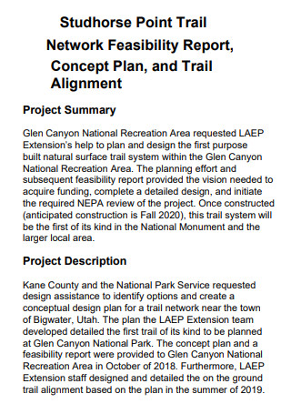 Trail Network Feasibility Report