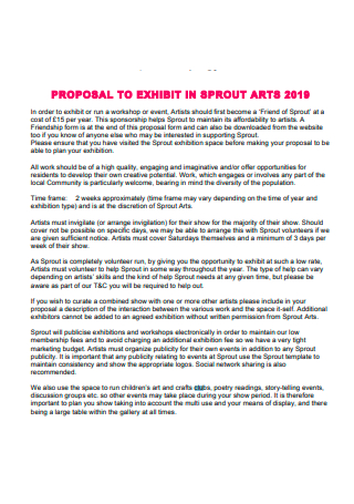 Basic Art Event Proposal