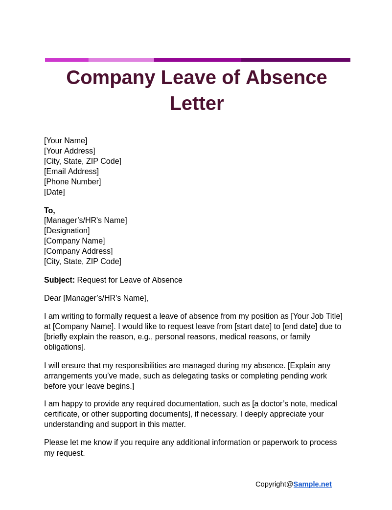 Company Leave of Absence Letter Google Docs 11 18 2024 04 31 PM