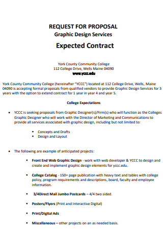 Design Expected Contract Proposal