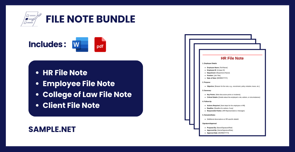 file note bundle