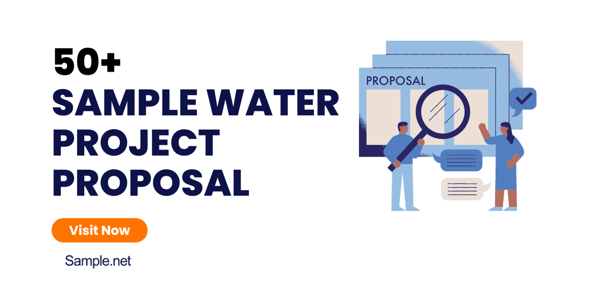 sample water project proposal