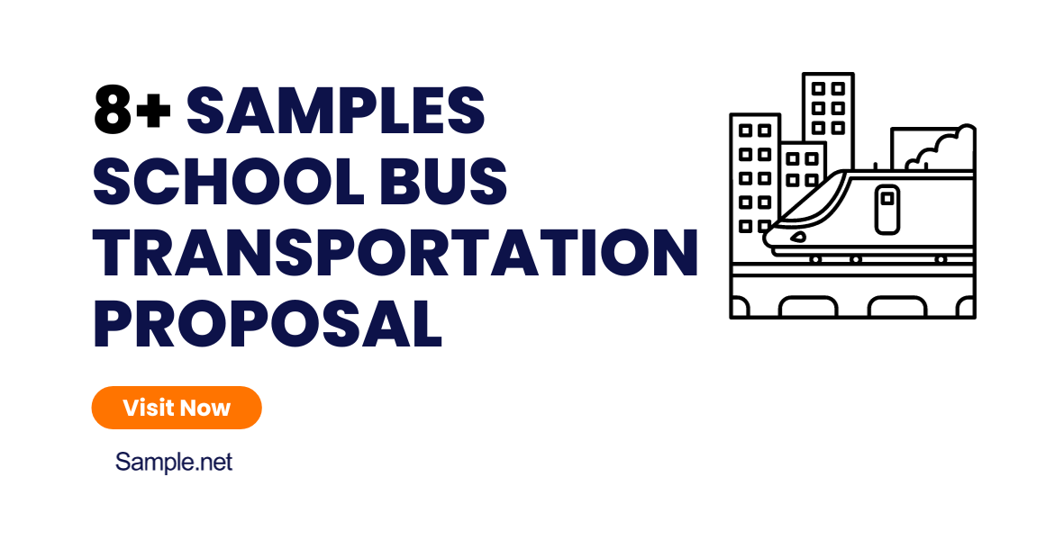 samples school bus transportation proposal 1