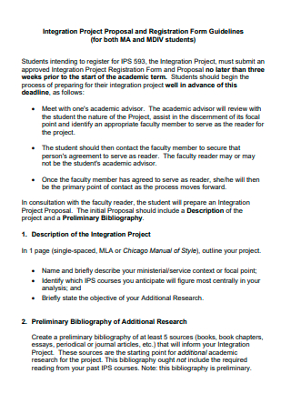 Student Integration Project Proposal