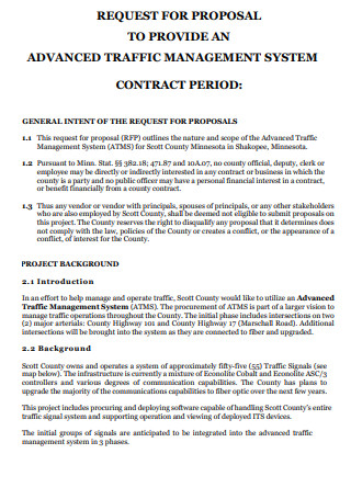 Tracking Management Contract Proposal