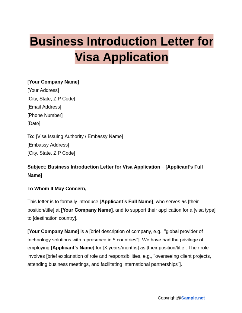 Business Introduction Letter for Visa Application Google Docs 12 17 2024 11 00 AM