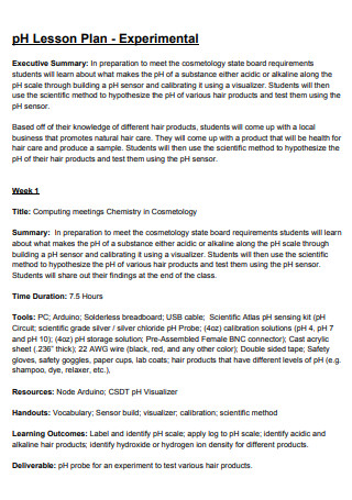 Chemistry in Cosmetology Lesson Plan