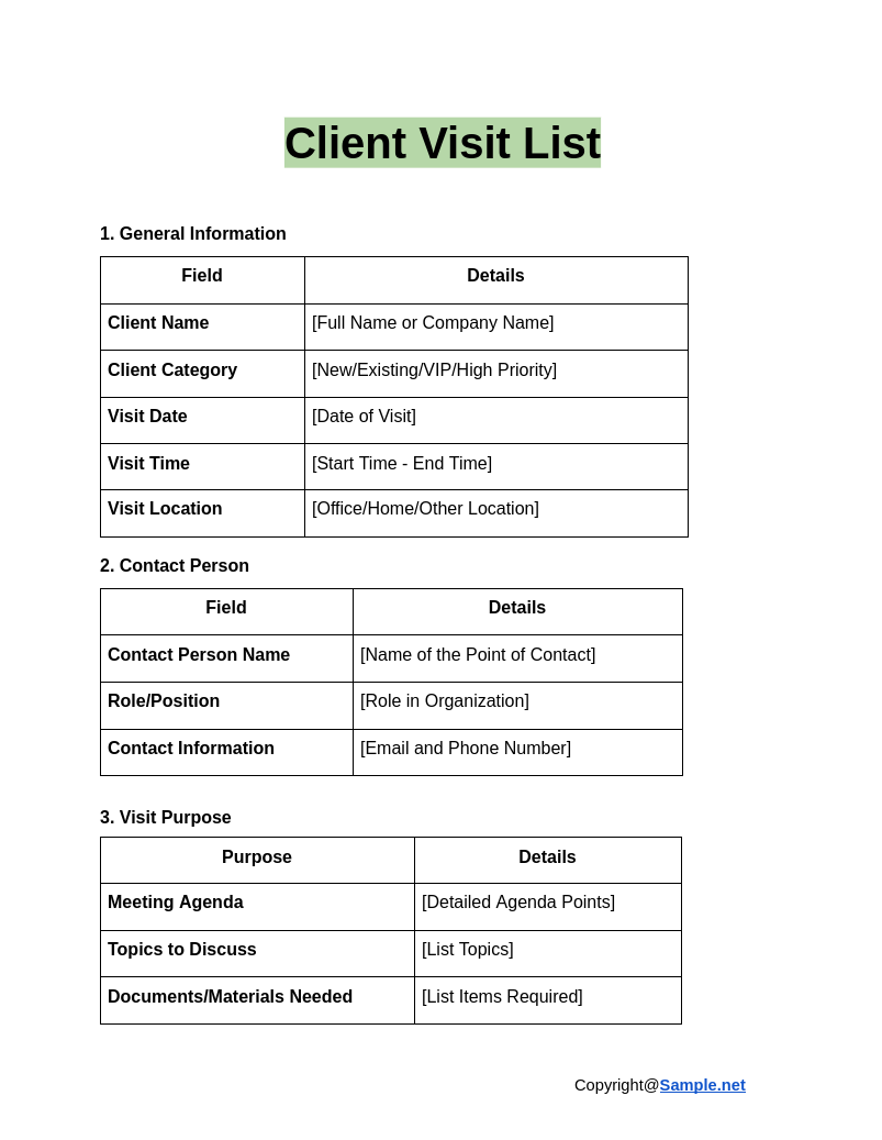 Client Visit List Google Docs 01 13 2025 04 47 PM