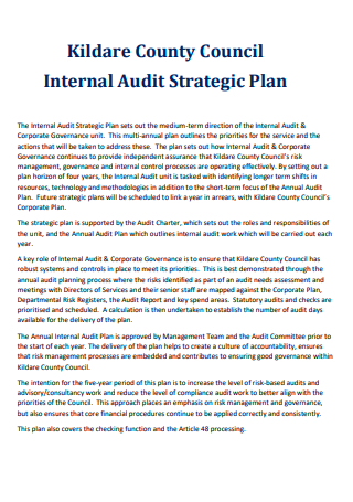Council Internal Audit Strategic Plan