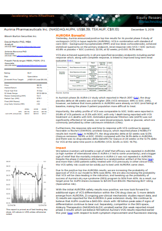 equity research reports database