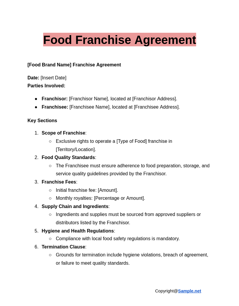 Food Franchise Agreement Google Docs 01 15 2025 04 13 PM