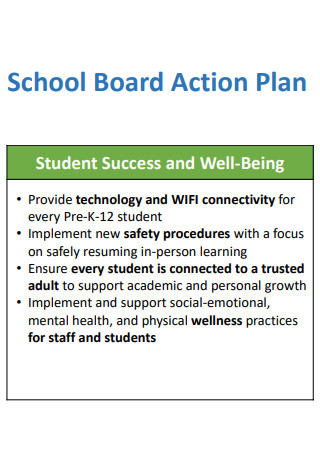 Public School Board Action Plan