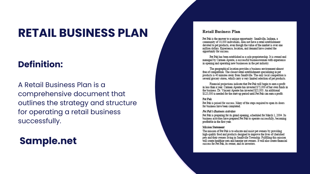 Retail Business Plan