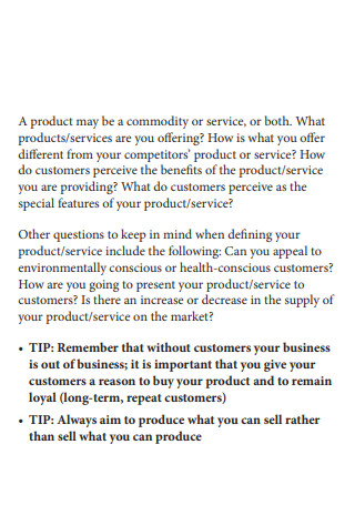 Steps for Services Marketing Plan