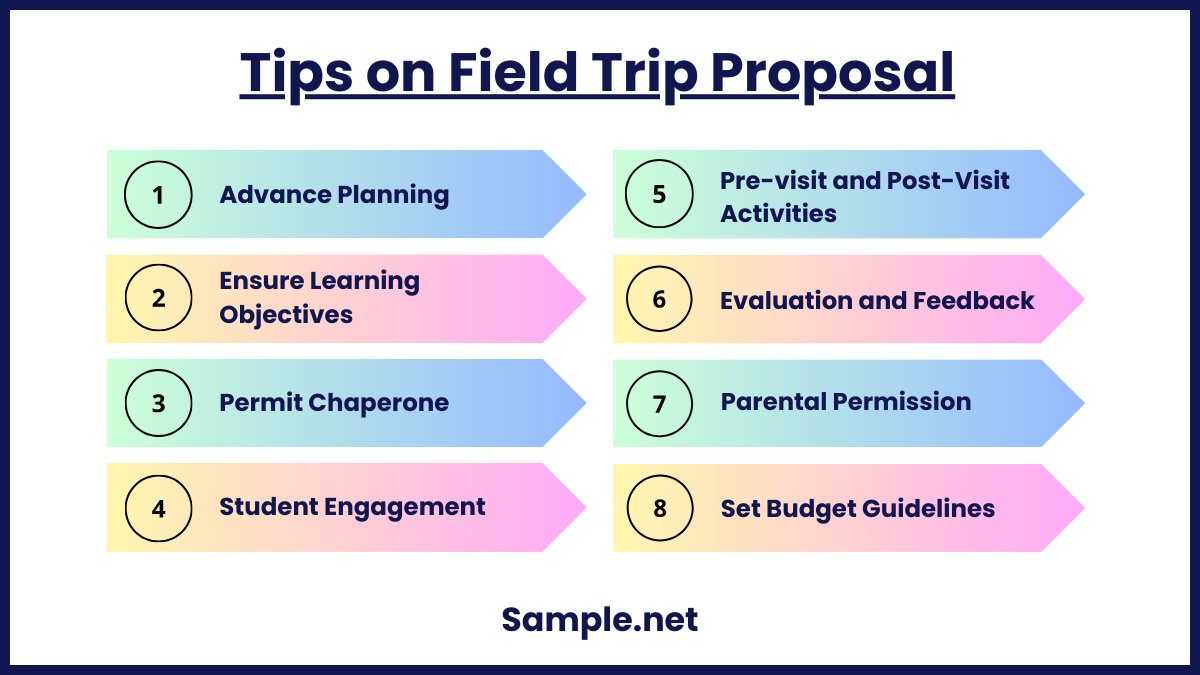 Tips on Field Trip Proposal