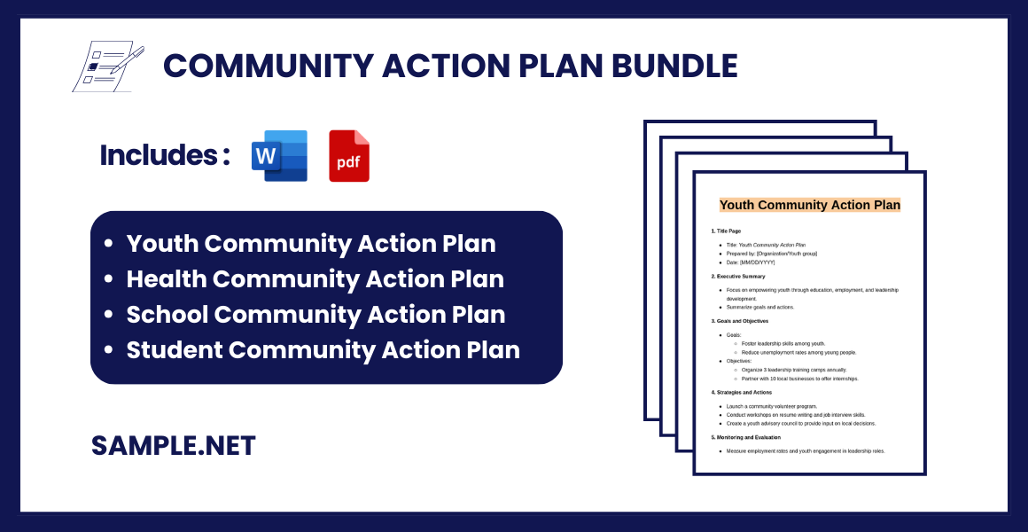 community action plan bundle