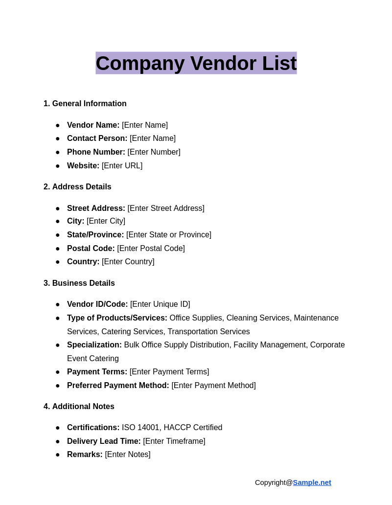 Company Vendor List Google Docs 12 23 2024 04 02 PM