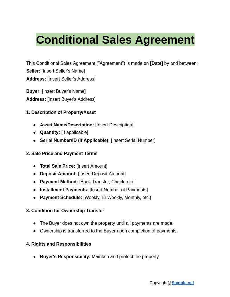 Conditional Sales Agreement Google Docs 12 12 2024 03 57 PM