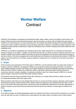 Contract Worker Welfare