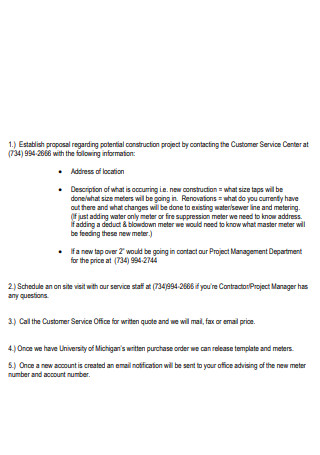Customer Service Center Proposal