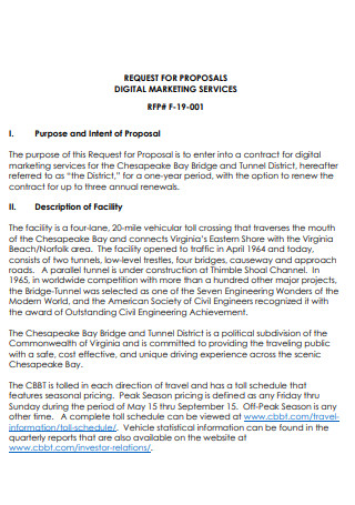 Formal Digital Marketing Contract