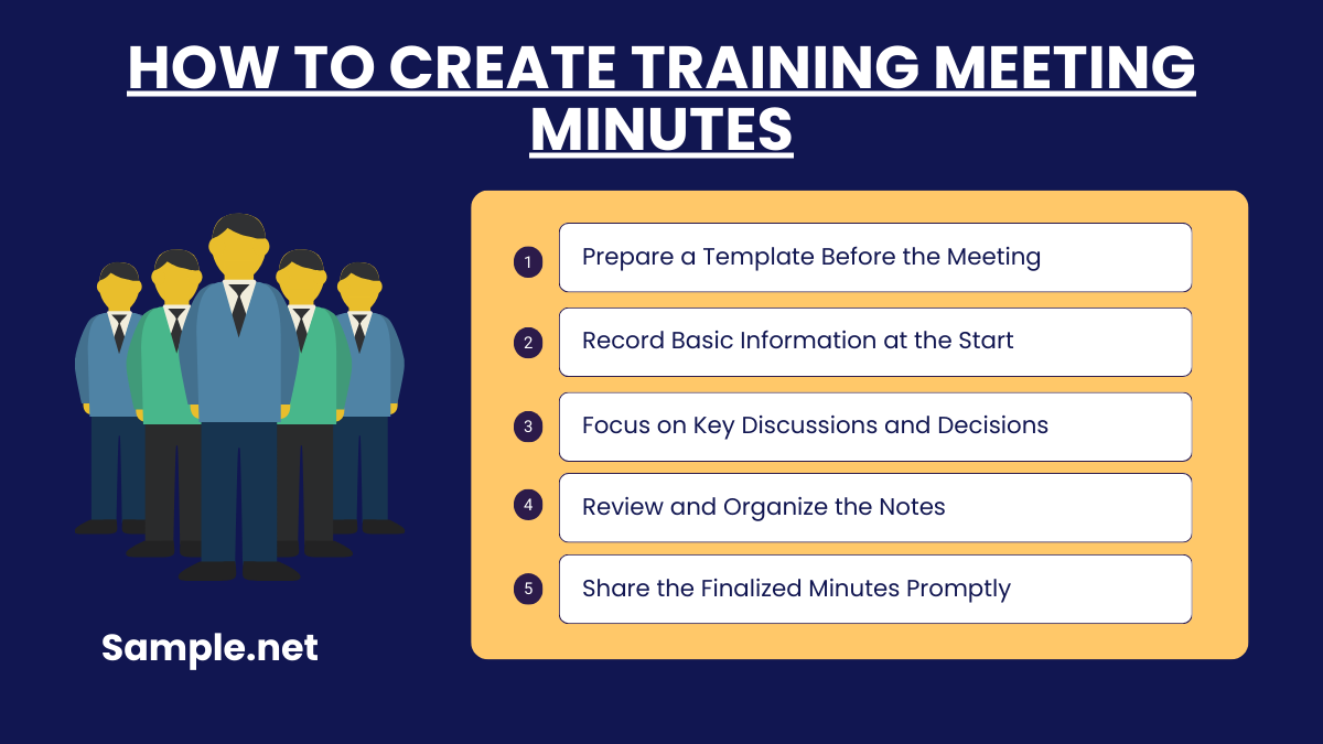 How to Create Training Meeting Minutes