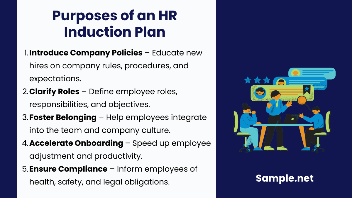 Purposes of an HR Induction Plan