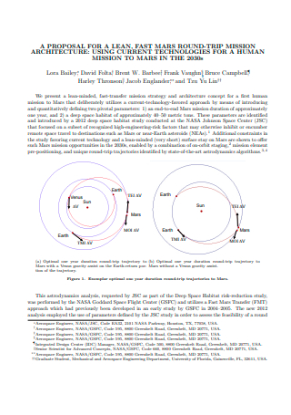 Round Trip Mission Proposal