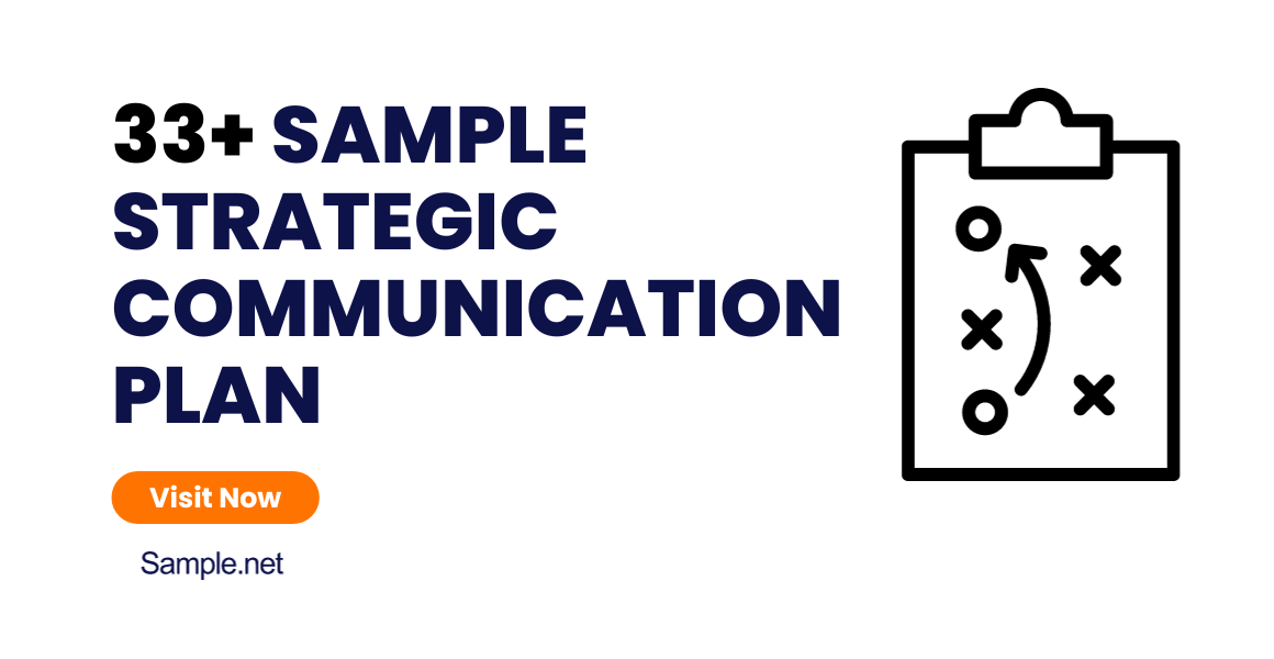 sample strategic communication plan