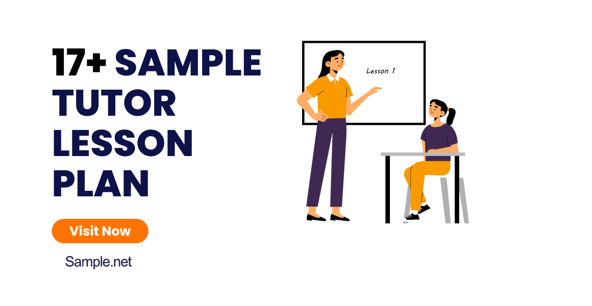 sample tutor lesson plan