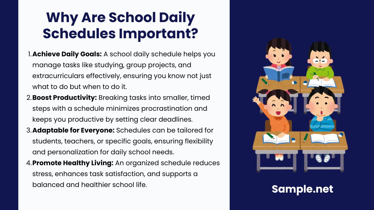 Why Are School Daily Schedules Important