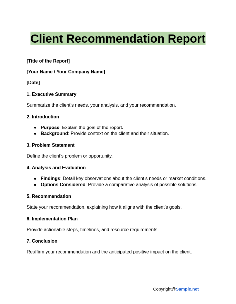 Client Recommendation Report Google Docs 12 31 2024 11 08 AM