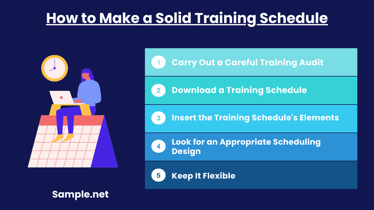 How to Make a Solid Training Schedule