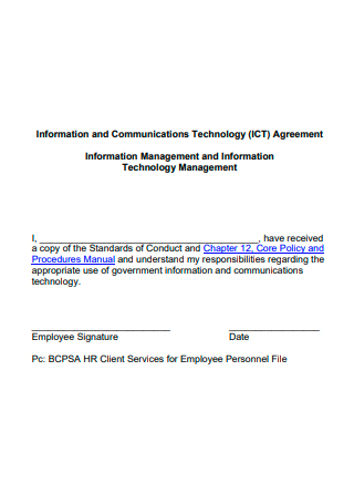 Information and Communication Technology Agreement