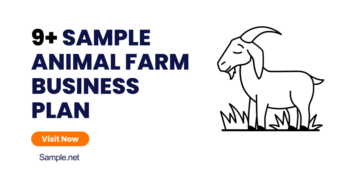 sample animal farm business plan 