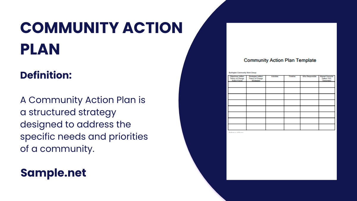 community action plan