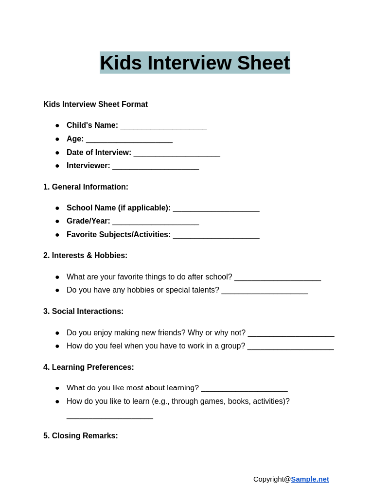 Kids Interview Sheet Google Docs 12 26 2024 11 28 AM