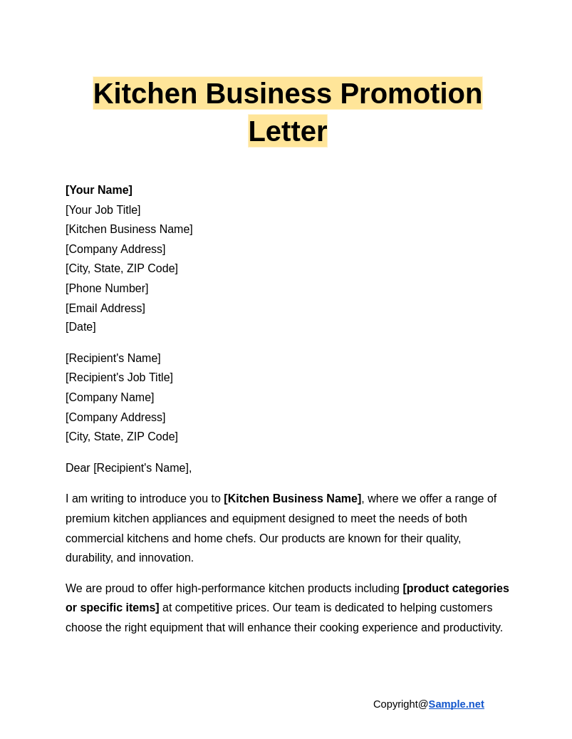 Kitchen Business Promotion Letter Google Docs 12 26 2024 11 31 AM