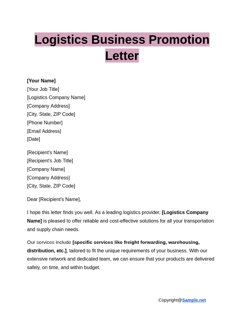 Logistics Business Promotion Letter Google Docs 12 26 2024 11 31 AM