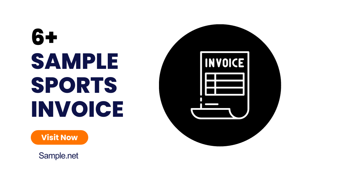 sample sports invoice