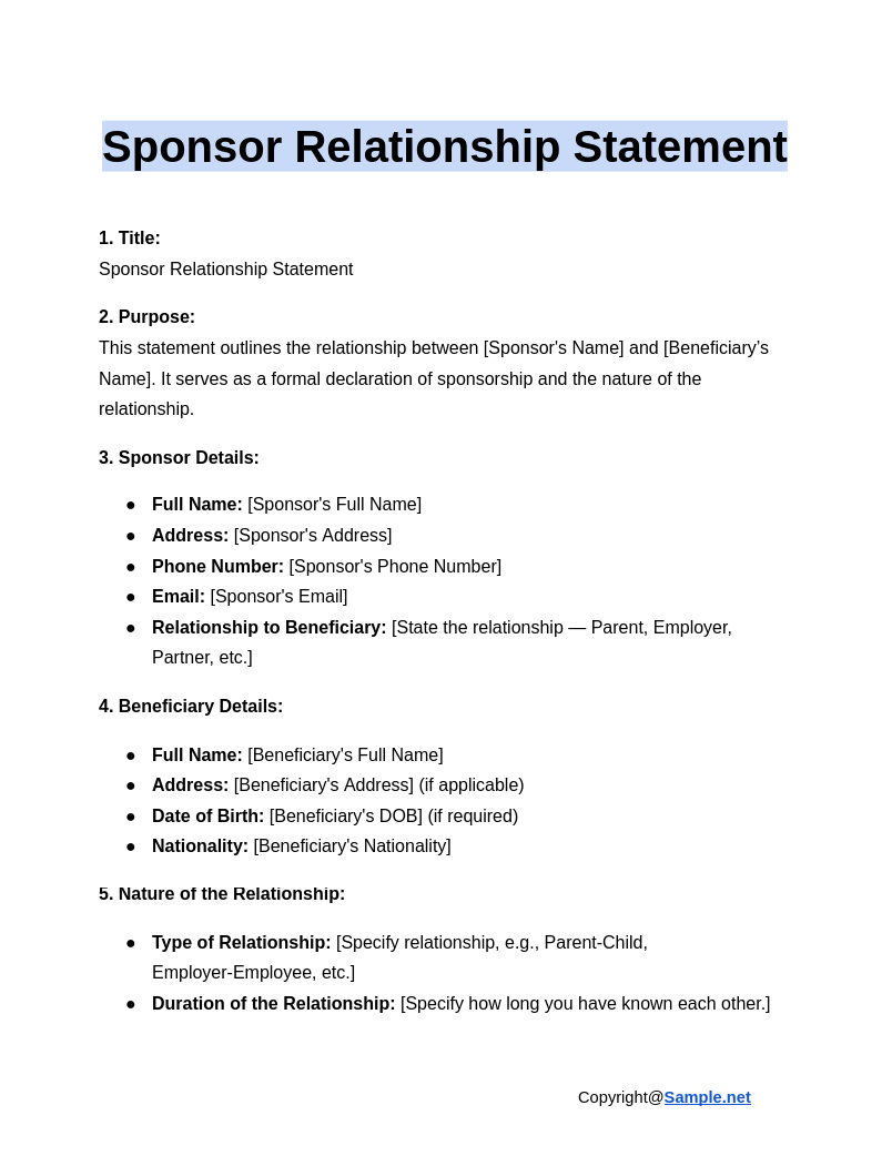 Sponsor Relationship Statement Google Docs 12 13 2024 04 35 PM