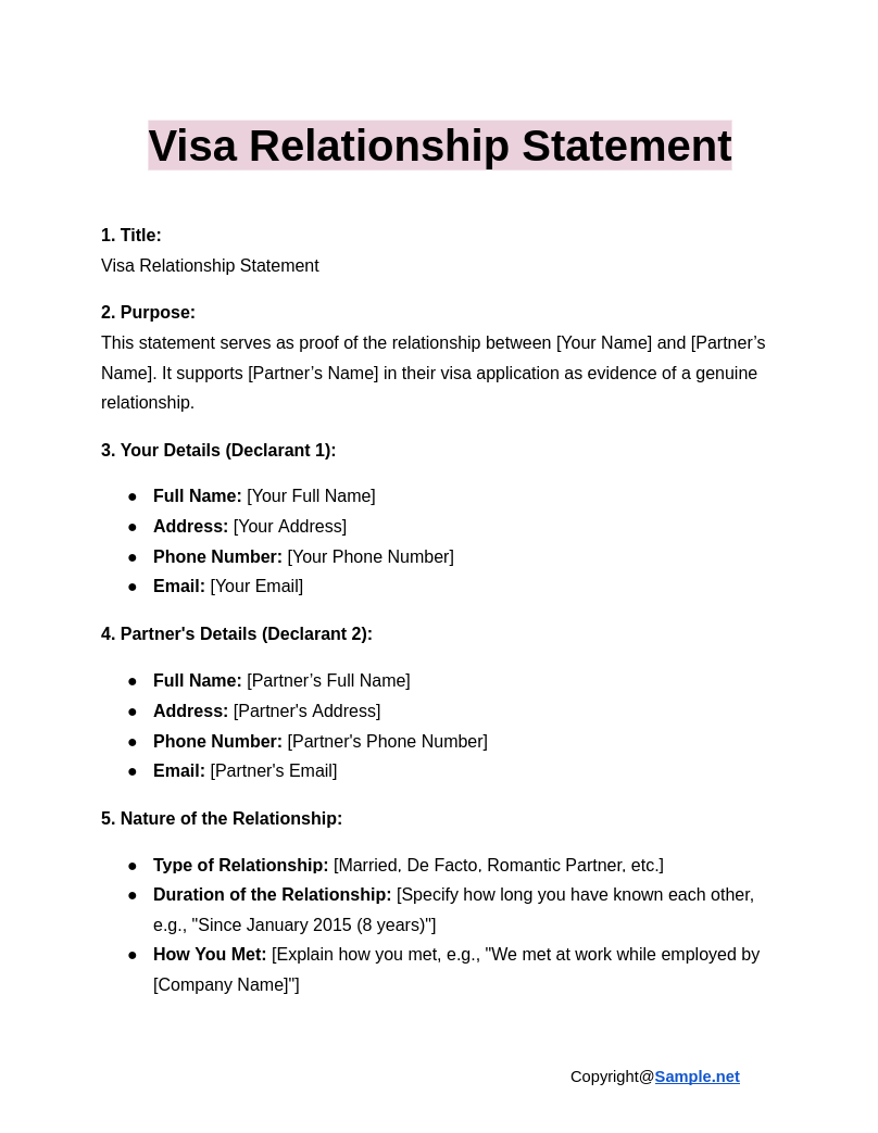 Visa Relationship Statement Google Docs 12 13 2024 04 36 PM