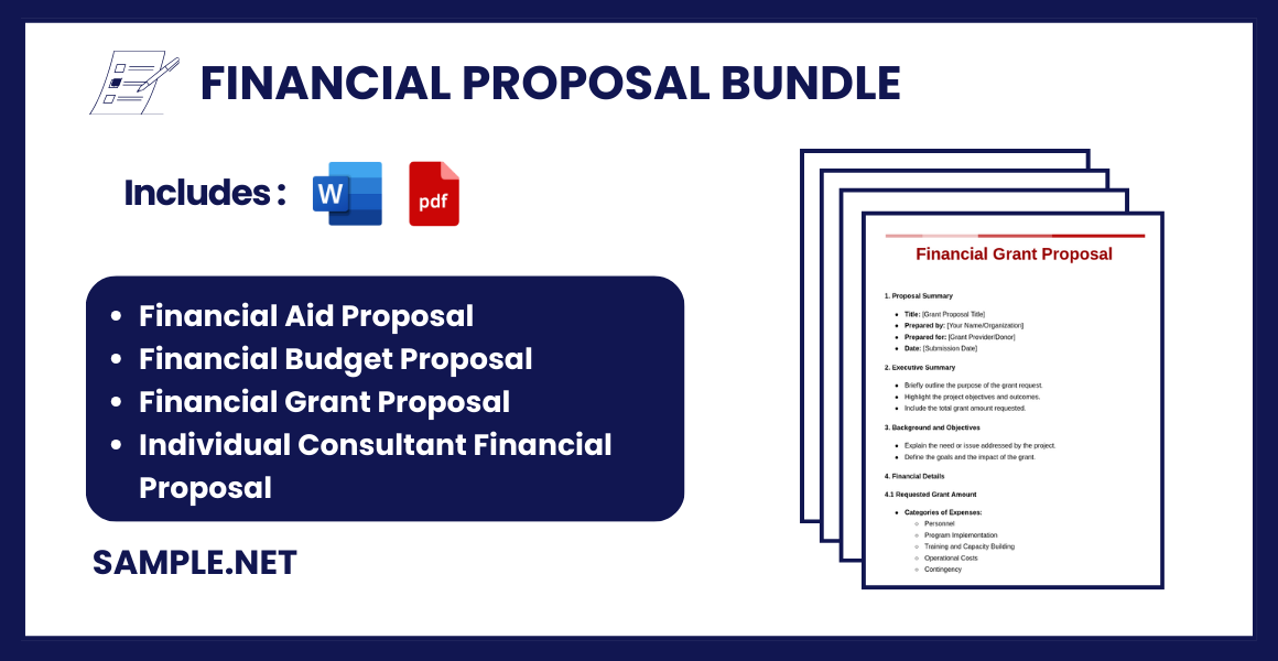 financial proposal bundle