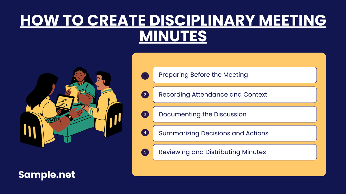 How to Create Disciplinary Meeting Minutes