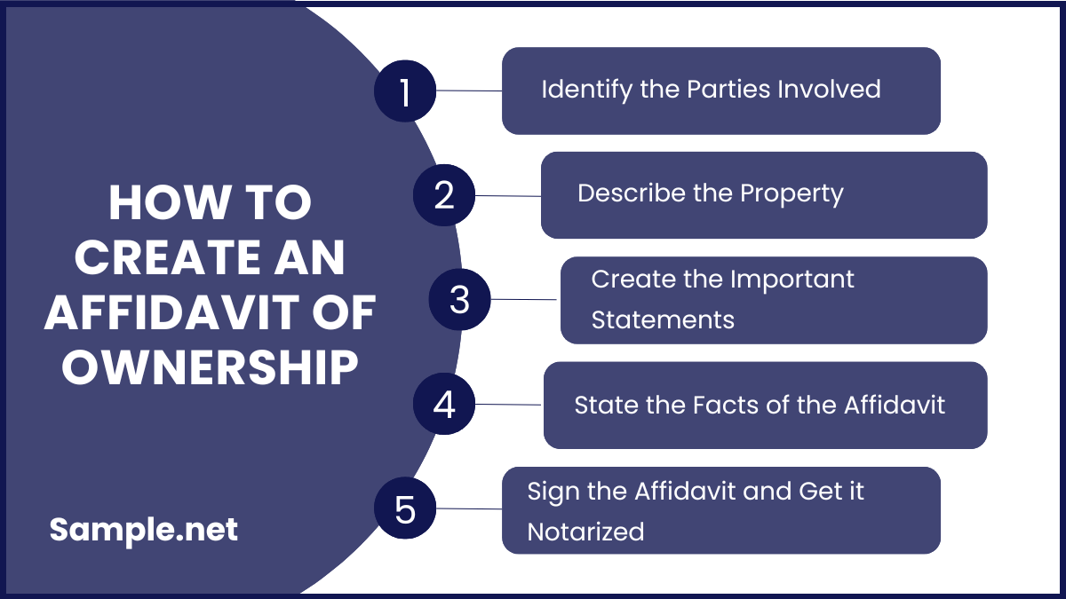 How to Create an Affidavit of Ownership