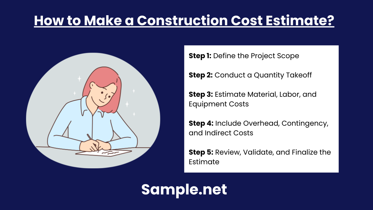 How to Make a Construction Cost Estimate