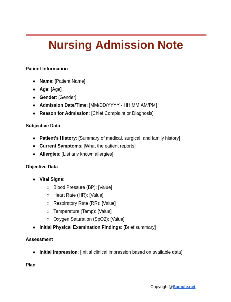 Nursing Admission Note Google Docs 12 02 2024 04 18 PM