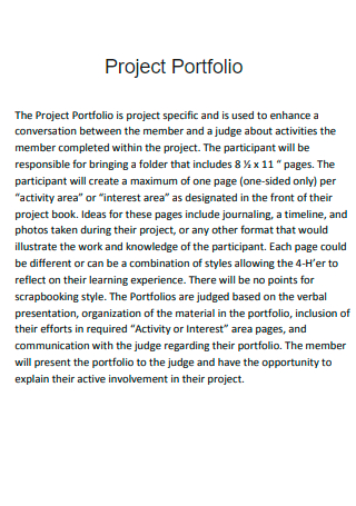 Project Portfolio Example