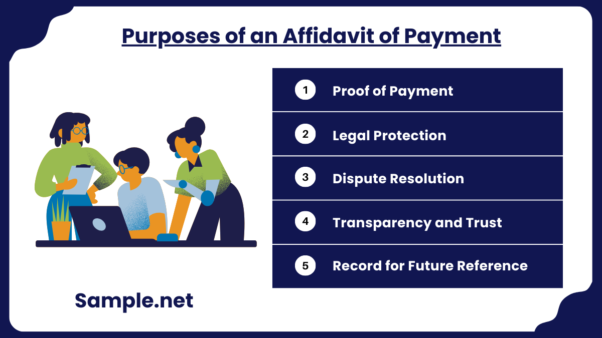 Purposes of an Affidavit of Payment