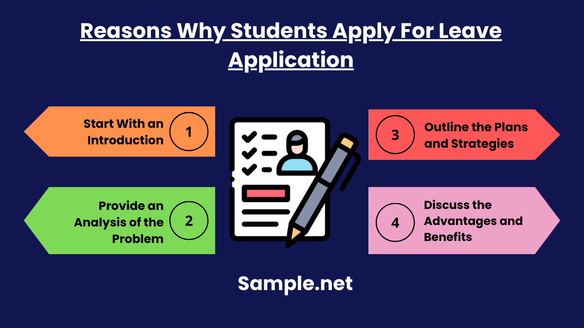 Reasons Why Students Apply For Leave Application